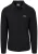 Barbour International Longsleeve Piqué Poloshirt Zwart