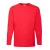 Fruit of the Loom Heren Valueweight T-shirt met lange mouwen (Rood)
