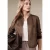 Street One Dames Korte blouson in Bruin
