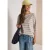 Shirt met 3/4-mouwen, ronde hals en strepen
