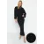TRENDYOLMİLLA Dames Zwart Effen Maxi Taille Elastisch Kokerrok- rok Rokken