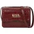 Karl Lagerfeld K/edge Croco Crossbody Tawny Port