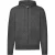 Fruit of the Loom Heren Hooded Sweatshirt (Donkere Heide)