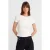 Dames Slim Fit Katoenen Crop T-shirt