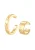 ELLI Oorbellen ‘Geo’  goud