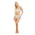 Brave Soul Dames/Dames Holografische Bikinitop (Metaalzilver)