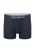 camano Boxershorts  donkerblauw / wit
