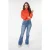 EsQualo Trousers Denim Flair Blue