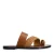 Sacha leren slippers cognac