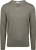 Profuomo Pullover V-Hals Merinowol Groen