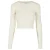 Pullover court geribd breisel met gedraaide rug voor vrouwen Urban Classics