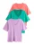 Next Shirt  groen / lila / zalm roze
