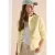 Denim jack met capuchon en knopen