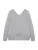 JUST CASHMERE Trui ‘Opal’  grijs gemêleerd