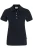 HAKRO 222 Regular Fit Dames Poloshirt zwart, Effen