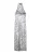 Bershka Jurk  zwart / wit