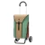 Andersen Shopper Trolley ‘Plus Oli.P 2.0’  beige gemêleerd / turquoise / zwart