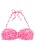 VIVANCE Bikinitop  pink / wit