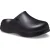 Crocs Dylan Notched EVA Dames Zwarte Klompen