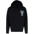 Amiri Crystal Ball zwarte kasjmier hoodie