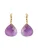 Luxenter Oorbellen ‘Zoqoyi’  lila