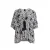 Jersey Blouse met Strikdetail Dames Mat Fashion