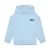 Noppies kids hoodie met backprint lichtblauw