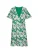 VERO MODA Jurk ‘VMZille’  groen / pastelgroen / rosa / wit