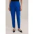 tapered regular waist pantalon blauw