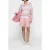 10DAYS Thin Knit Sweater Dark Raspberry/white Grey Melee