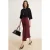 Trendyol Modest Dames Bordeaux Effen Maxi A-lijn A-lijn Modest Rokken