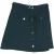 Maje Jibrali minirok met knoopjes in groene polyester