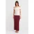 Hoge Taille Maxi Potloodrok