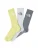 THE NORTH FACE Sportsokken  citroen / lichtgrijs / donkergrijs / wit