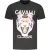 Cavalli Class Nero Katoenen Heren T-Shirt