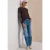 Sweatshirt met Artwork op de mouw