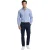 Boss Heren-Oxfordoverhemd met normale pasvorm en knoopsluiting (Blauw)