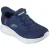 Skechers Skech-Lite Pro Natural Textile Dames Navy/Multi Sportschoenen