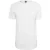 Urban Classics Lang T-shirt in de vorm voor heren (Wit)