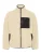 !Solid Fleece jas ‘Walther’  beige / zwart