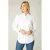 Base Level Curvy blouse wit