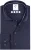 R2 Knitted Travel Overhemd Herringbone Navy