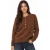 Dames Crew Neck Knopen Trui