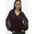 VERO MODA top donkerrood
