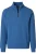 Redmond Casual Half-Zip Sweater blauw, Effen