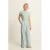 Expresso wide leg high waist pantalon lichtblauw