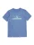 QUIKSILVER Shirt  aqua / royal blue/koningsblauw