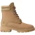 Timberland Leren enkellaarsjes met veters voor dames (Taupe Grijs)