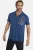 Jan Vanderstorm regular fit polo NICCO Plus Size met printopdruk blauw