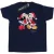 Li-cense Disney heren mickey en minnie kerstmis kus t-shirt